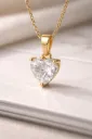 Amora Heart Pendant (18K gold tone)
